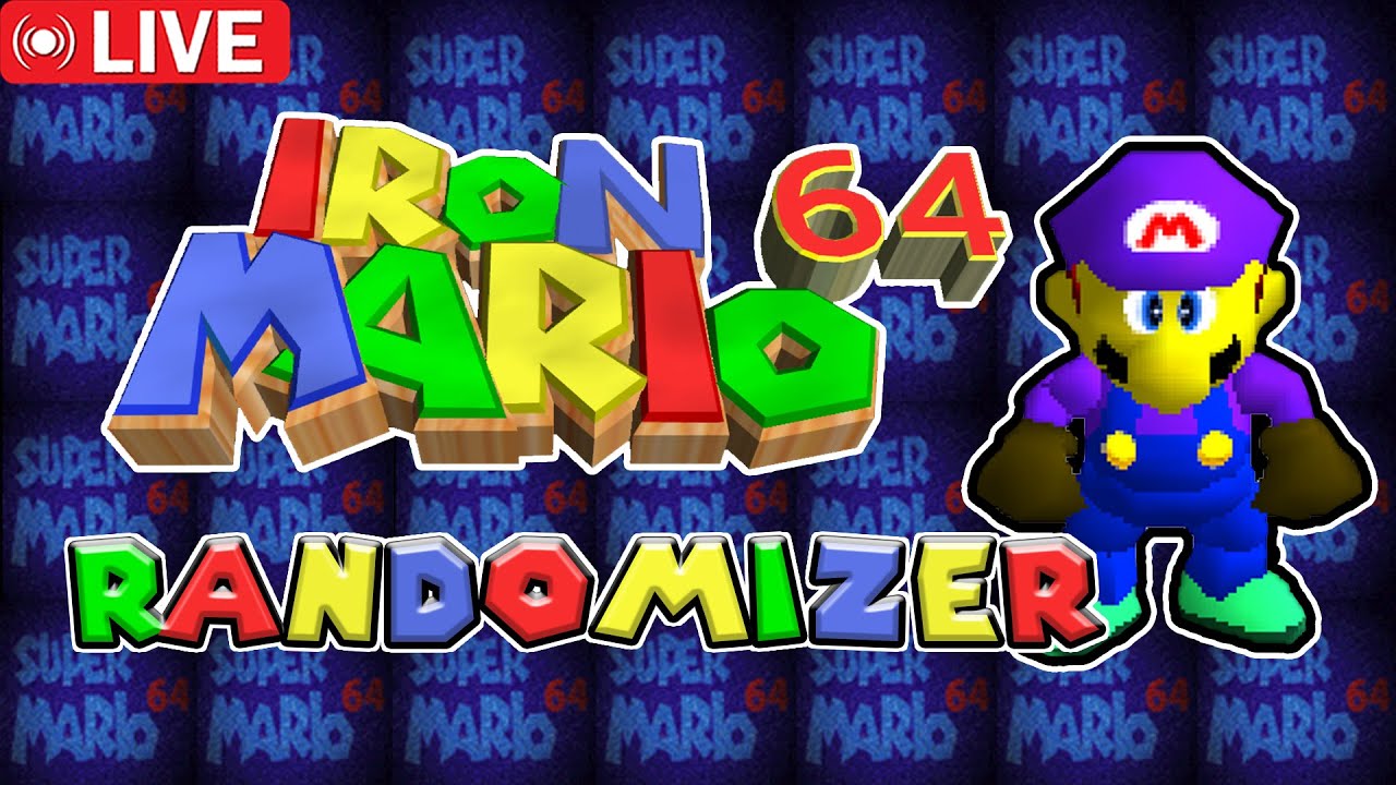 🔴HARDCORE Iron Mario 64 Randomizer - Day 3