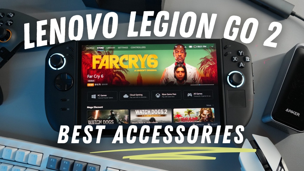Lenovo Legion Go 2 Best Accessories