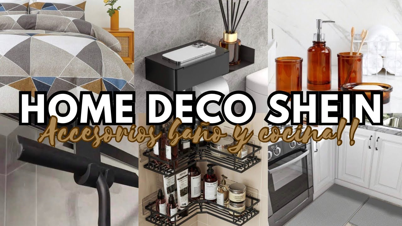 ✨DECORACIÓN DE SHEIN PARA MI CASA NUEVA!! Accesorios súper útiles para el hogar!!✨