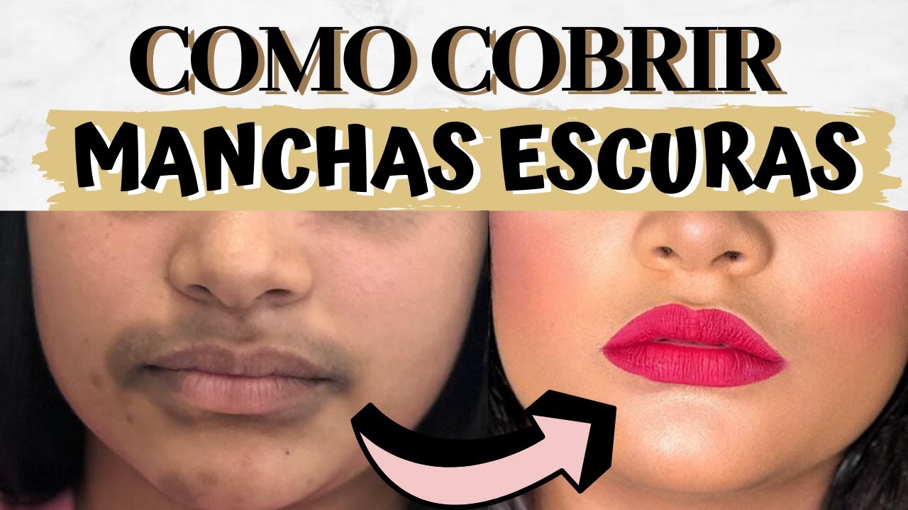 Como cobrir melasma ou manchas escuras!