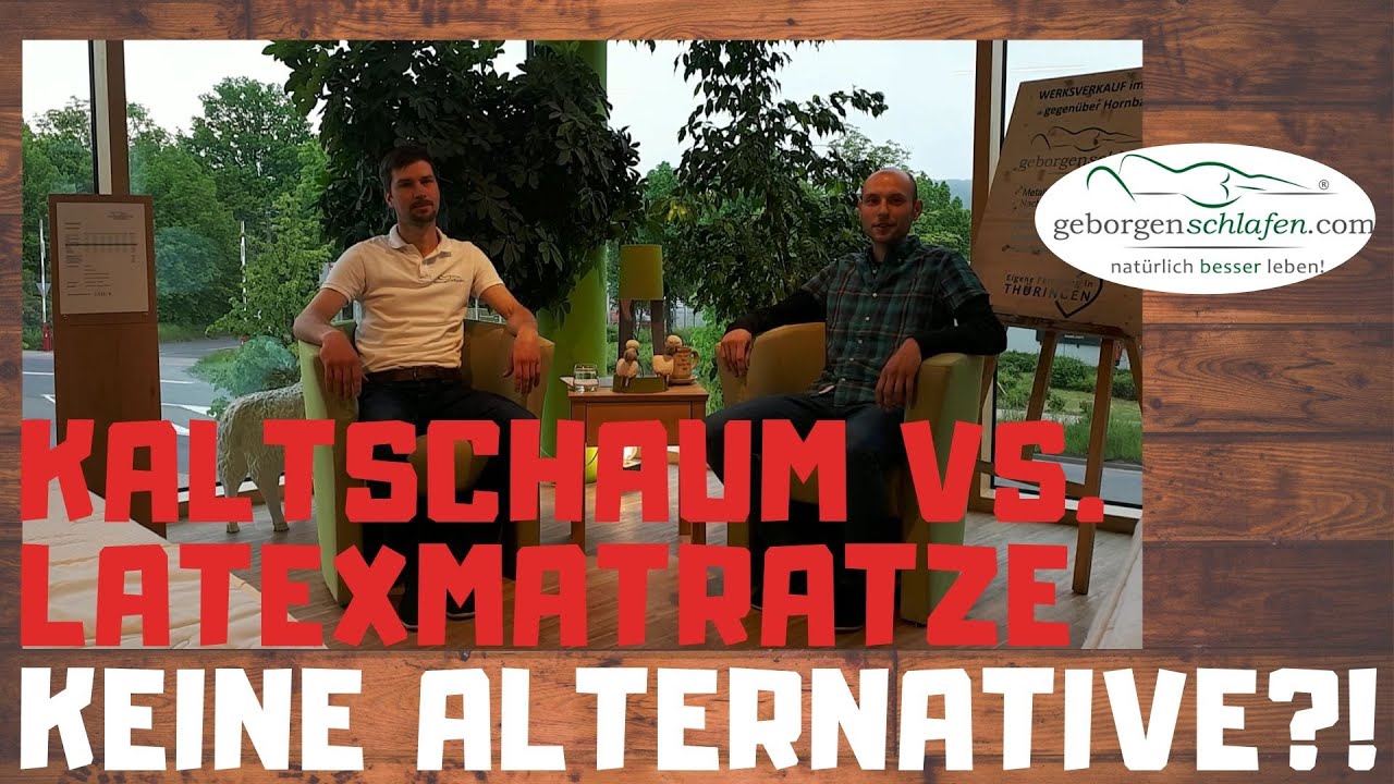 Matratze Kaltschaum oder Latex? Latexmatratze synthetisch oder Matratze aus 100% Naturlatex? Part#1