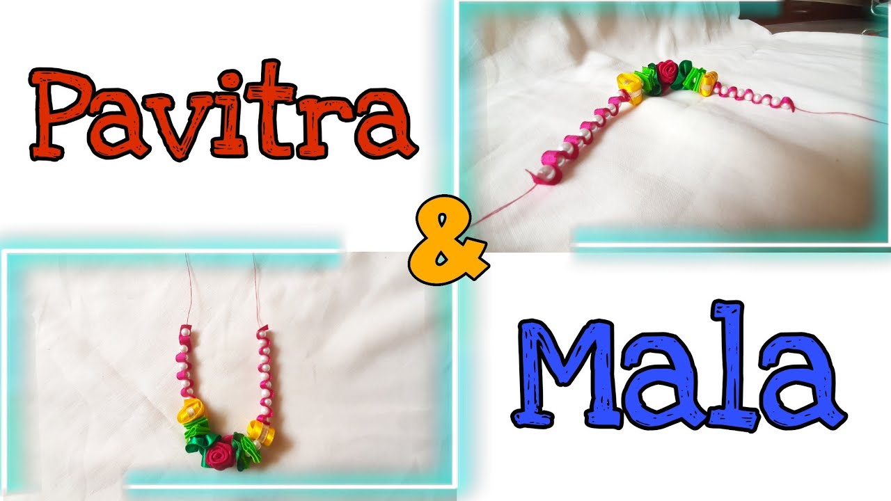 Make PAVITRA and MALA || OM CREATIVE !!!!
