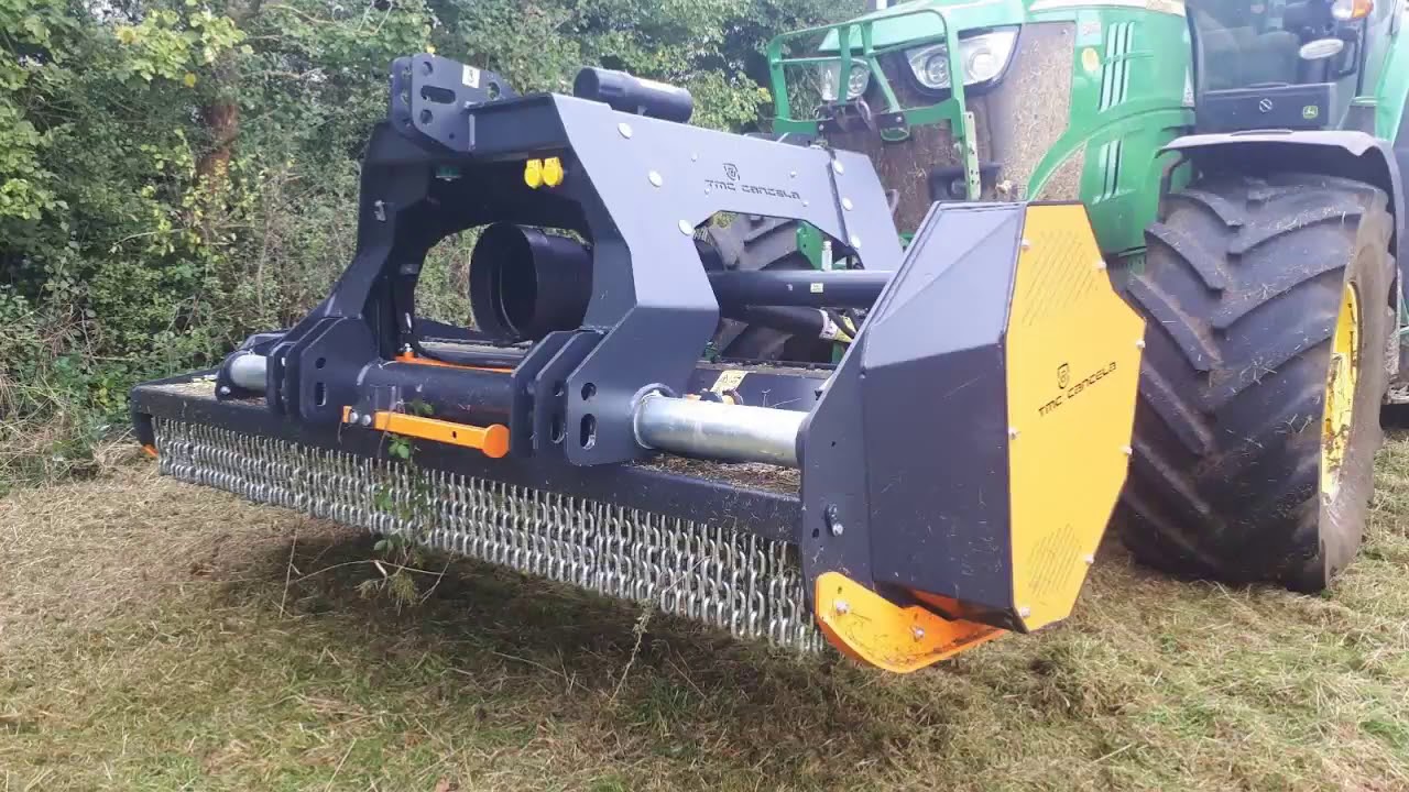 TMC CANCELA TMS 280D Front & Rear Mounted Mulching Topper