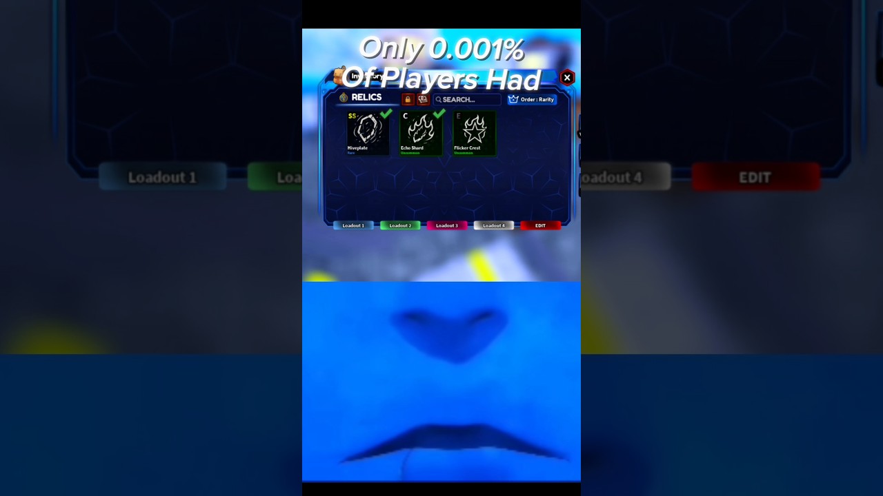 Only 0.001% Of player had this relics in arise crossover #shorts #viralvideo#arisecrossover#roblox