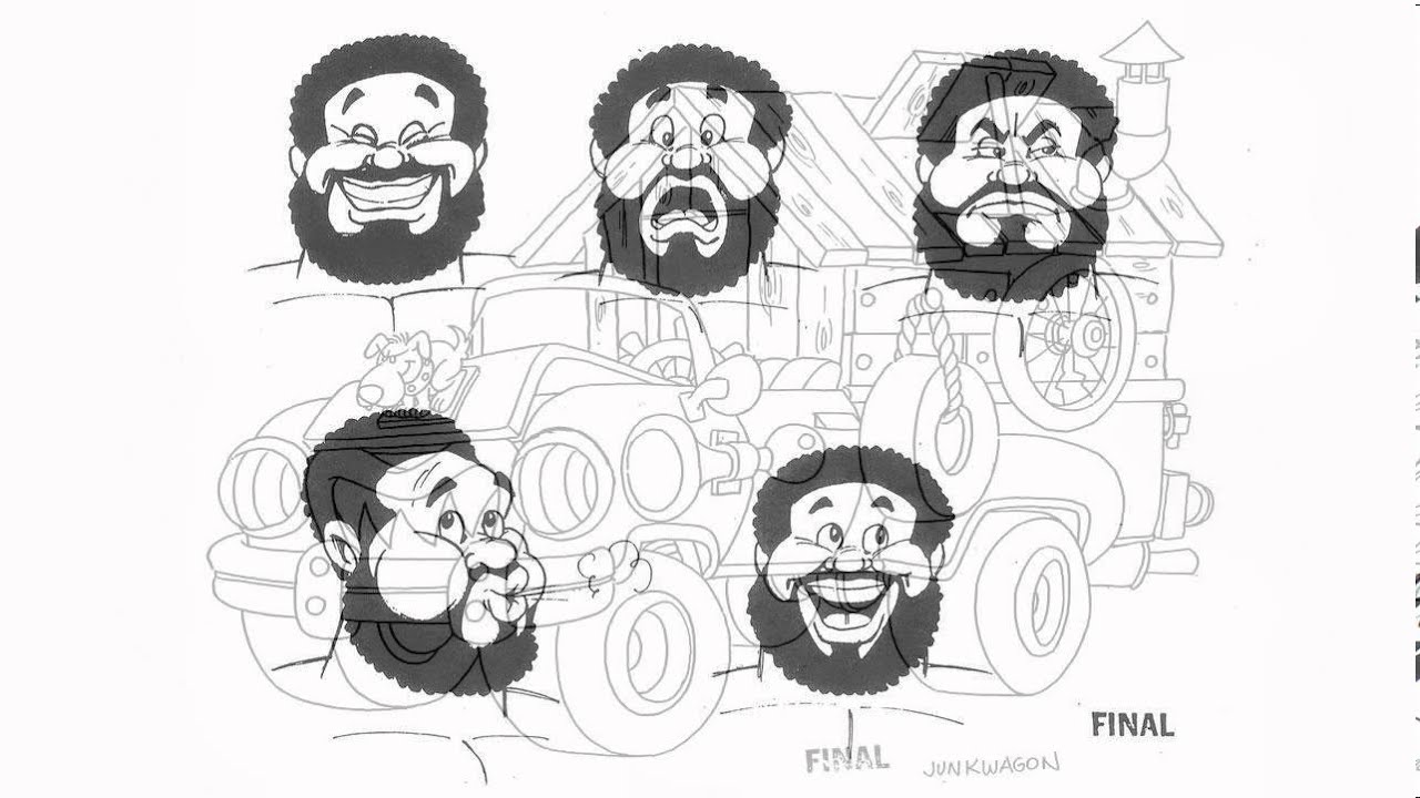 Hulk Hogan's Rock 'N' Wrestling Concept Sketches Slide Show