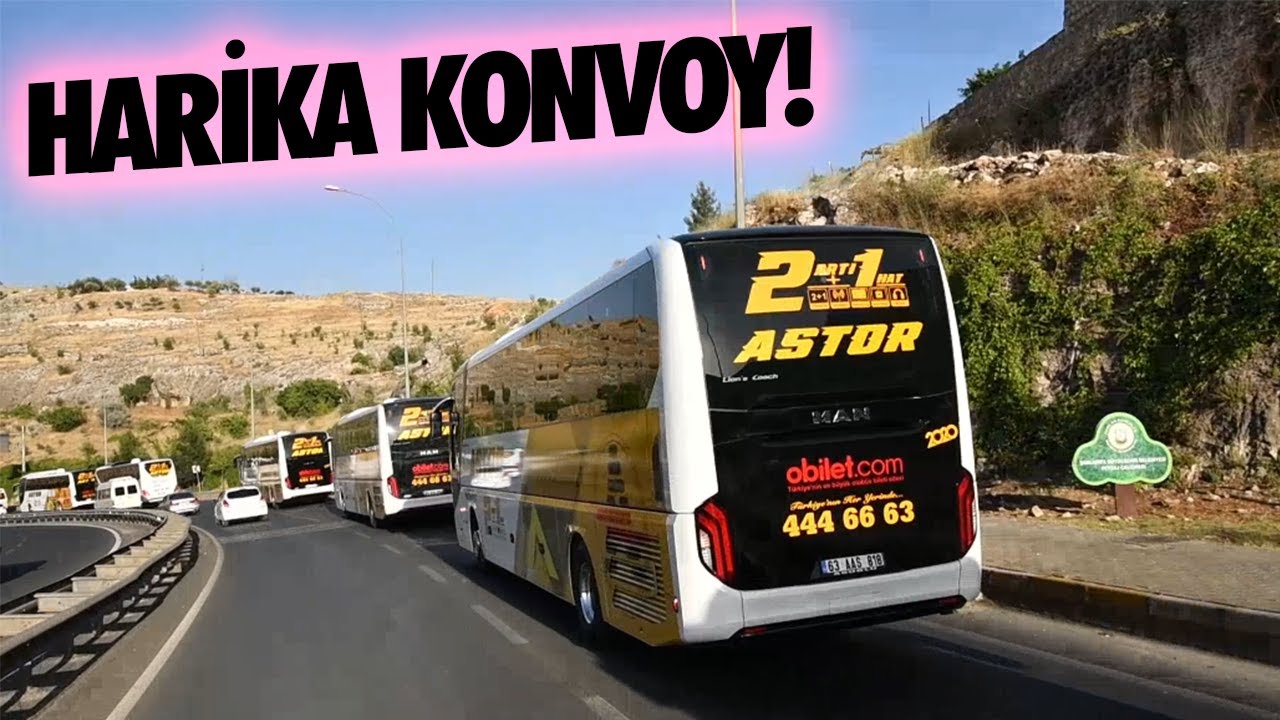 Astor Turizm'in Yeni Araçları İle Şanlıurfa'da Konvoy | OTOGARDA KARŞILAMA!