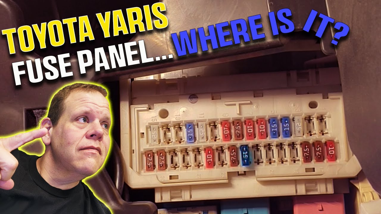 🔧 2006-2011 Toyota Yaris Fuse Panel Location & Fuse Replacement Guide