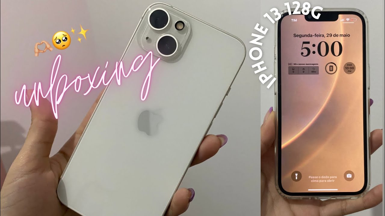 UNBOXING IPHONE 13 128g!