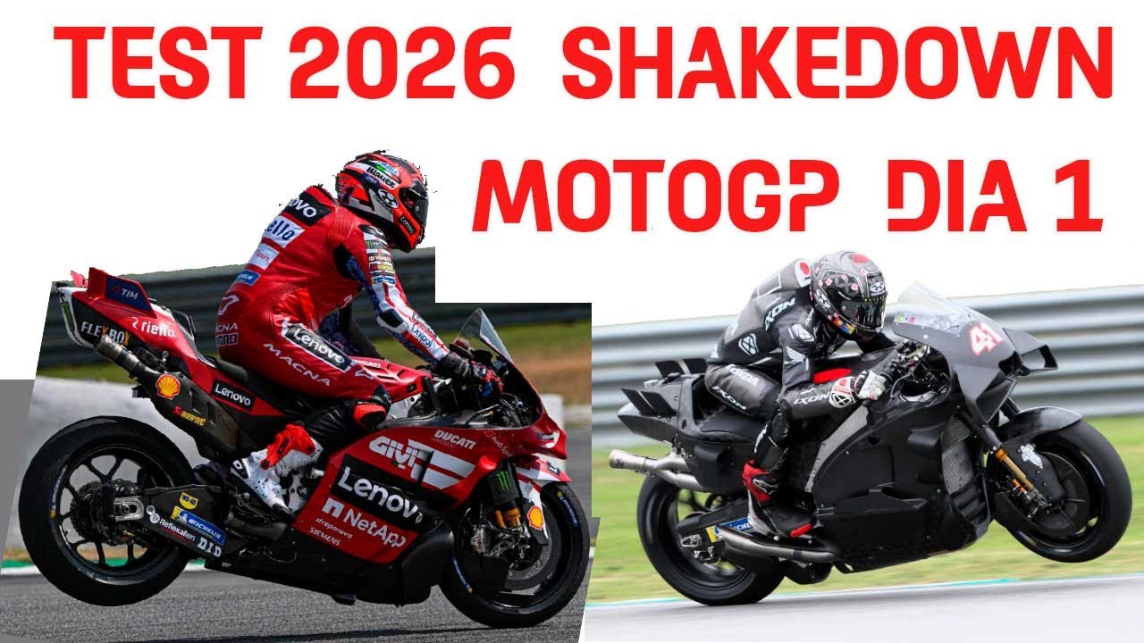 TEST MOTOGP SHAKEDOWN DAY1