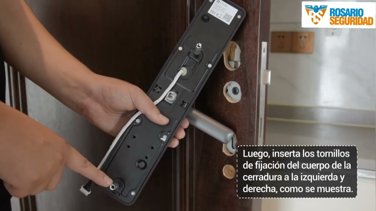 Instalación de cerradura inteligente Ezviz DL05. El paso a paso para un correcto funcionamiento.