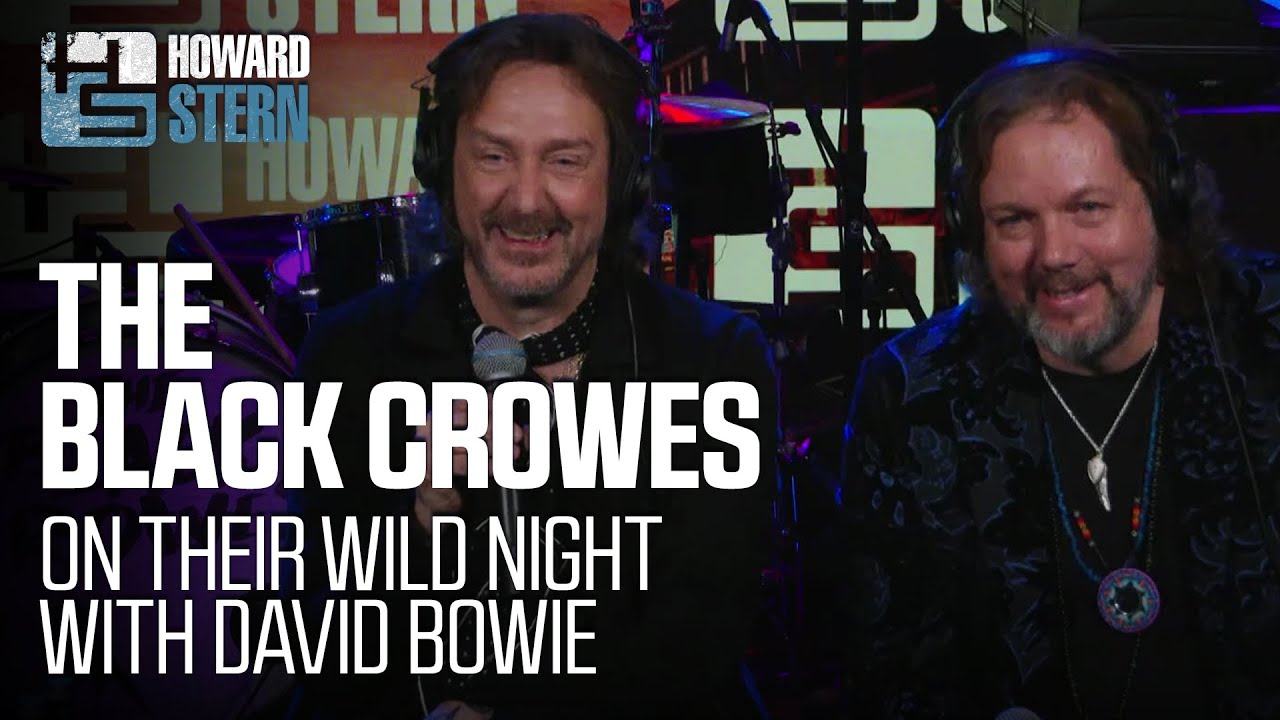 Группа The Black Crowes посетила вечеринку по случаю дня рождения Эджа вместе с Дэвидом Боуи.