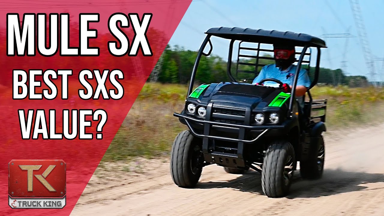 Small, Cheap & *Just* Fits in a Truck - Is the Kawasaki Mule SX XC LE FI a Great Deal?