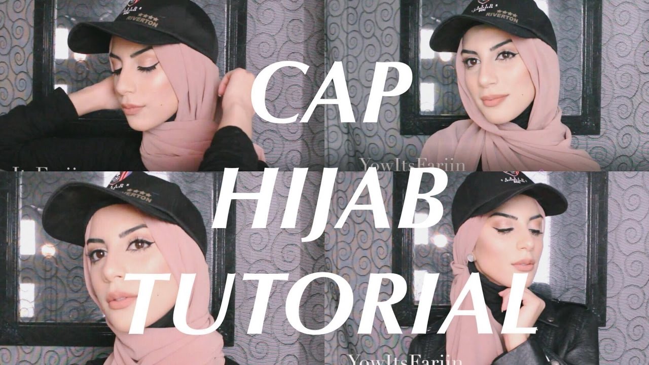 CAP HIJAB TUTORIAL | 1 Cap 5 Styles
