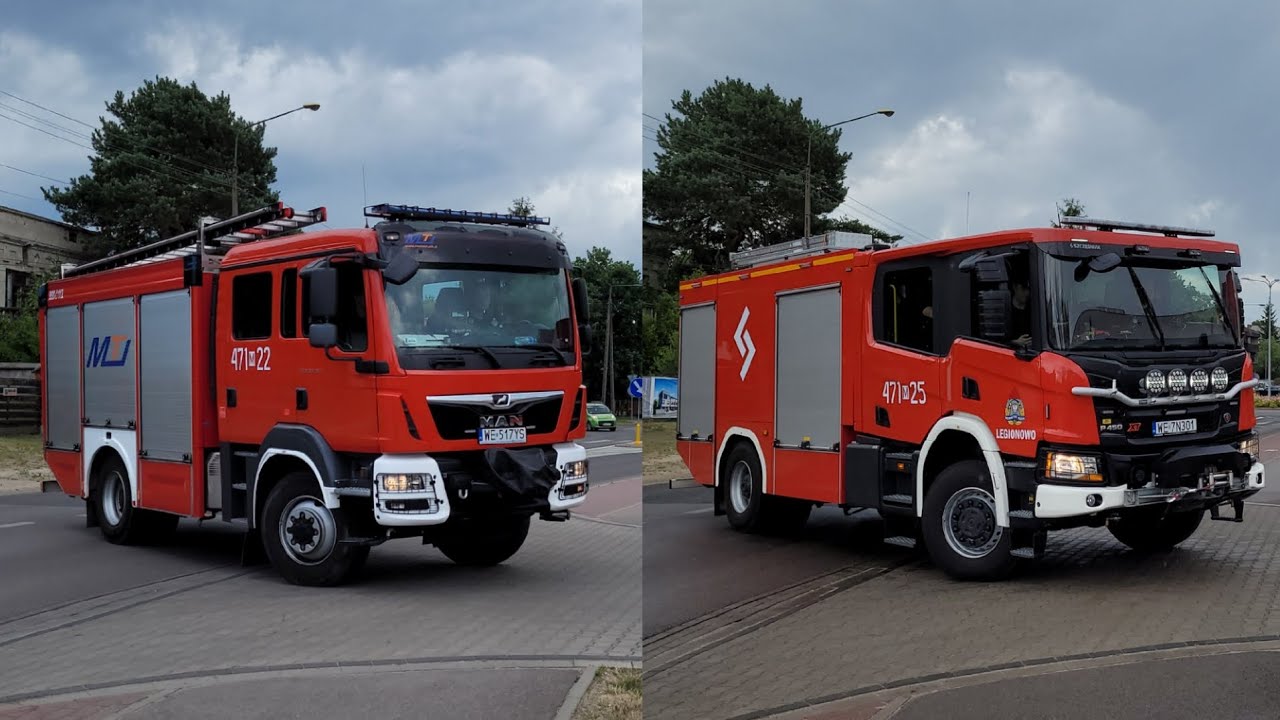 Powr&oacute;t zastęp&oacute;w 471[M]22 i 471[M]25 do koszar z ćwiczeń. Jrg Legionowo.