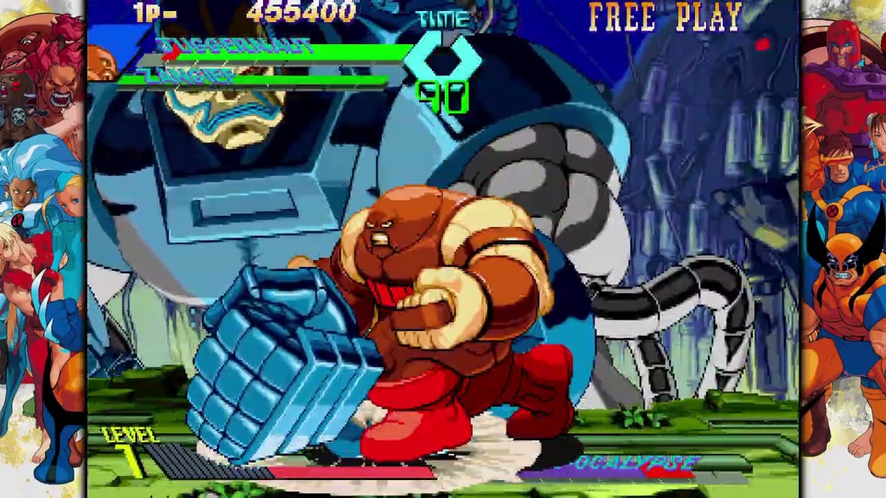 X-Men vs. Street Fighter (PlayStation 4) Arcade as Juggernaut/Zangief