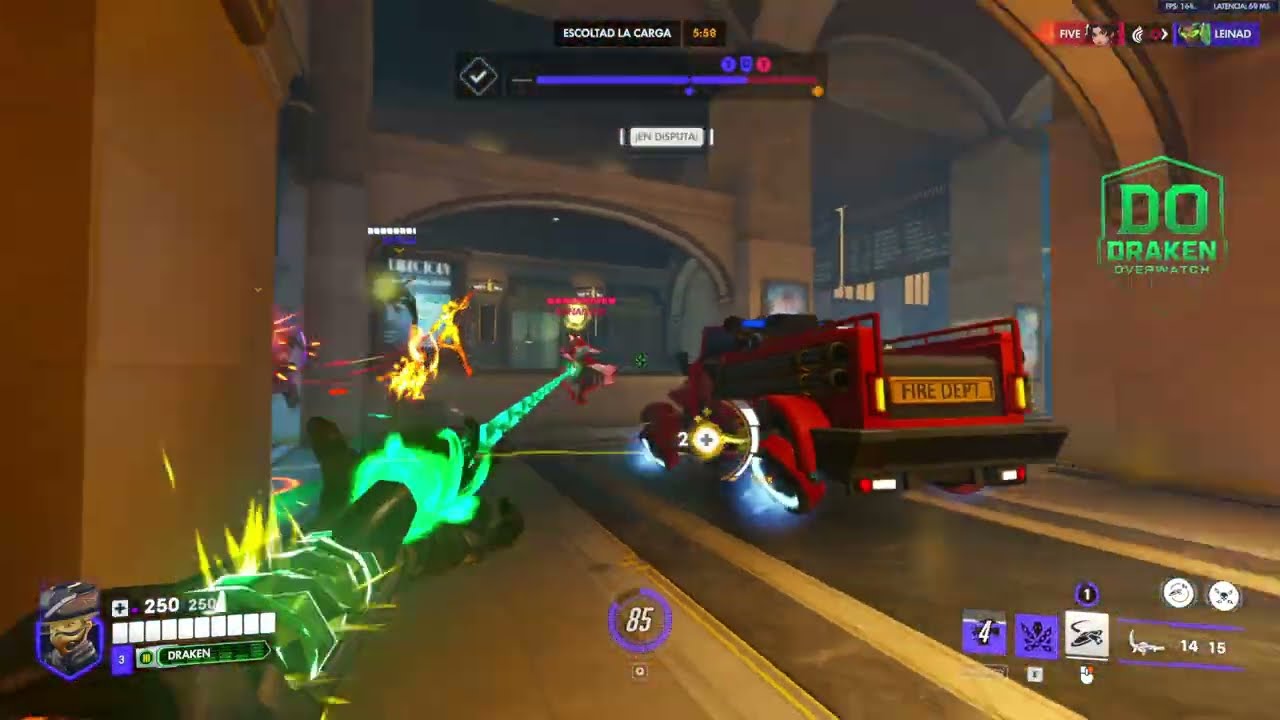 OVERWATCH MIZUKI A LA CABEZA