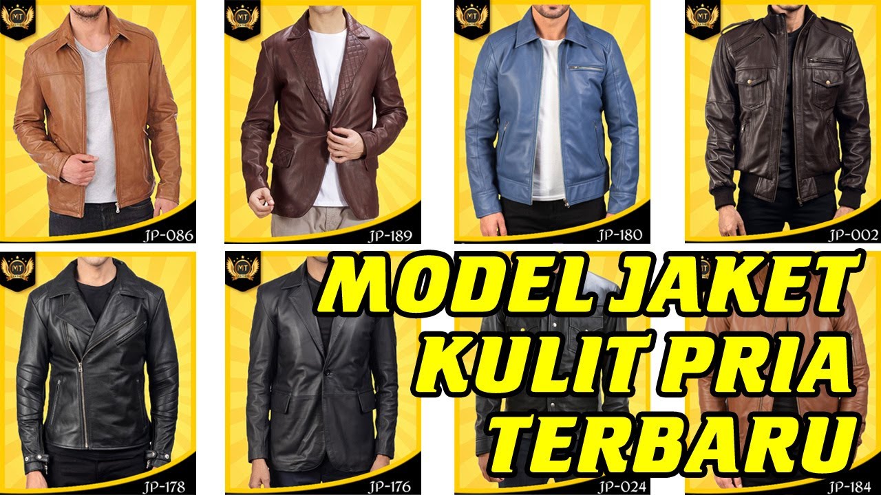 Model Jaket Kulit Pria Terbaru 2022 - MT Leather