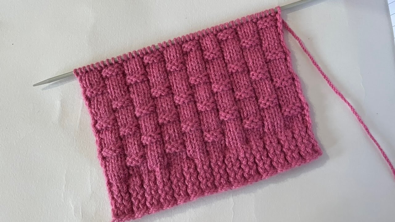 Very Easy And Beautiful Knitting Stitch Pattern For Babies Blanket And Sweater