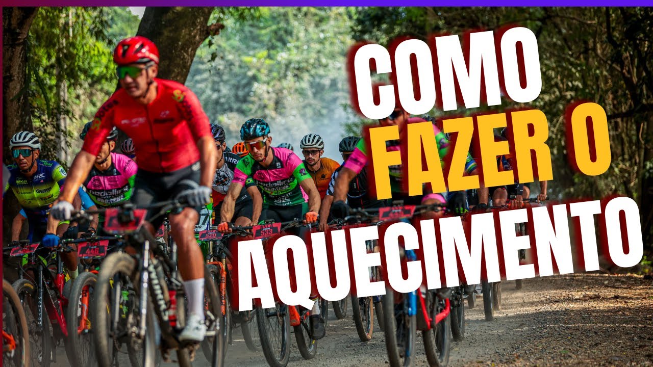 Como aquecer para uma prova de bike