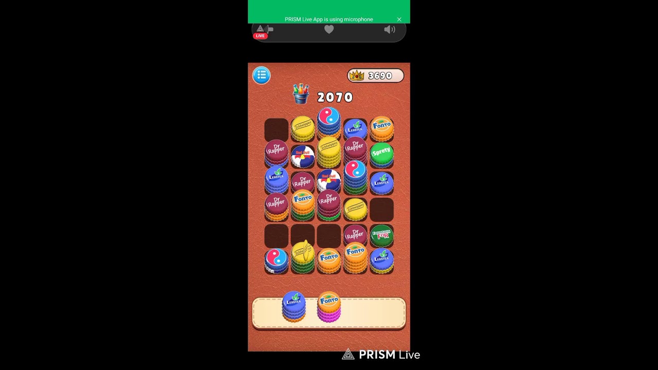 Live streaming of Game world