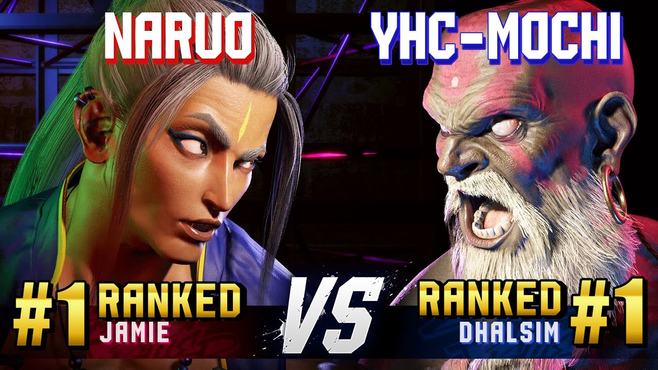 SF6 ▰ NARUO (#1 Ranked Jamie) vs YHC-MOCHI (#1 Ranked Dhalsim) ▰ High Level Gameplay