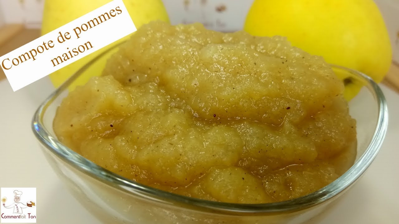 Compote de pommes - comment faire une compote de pommes maison?