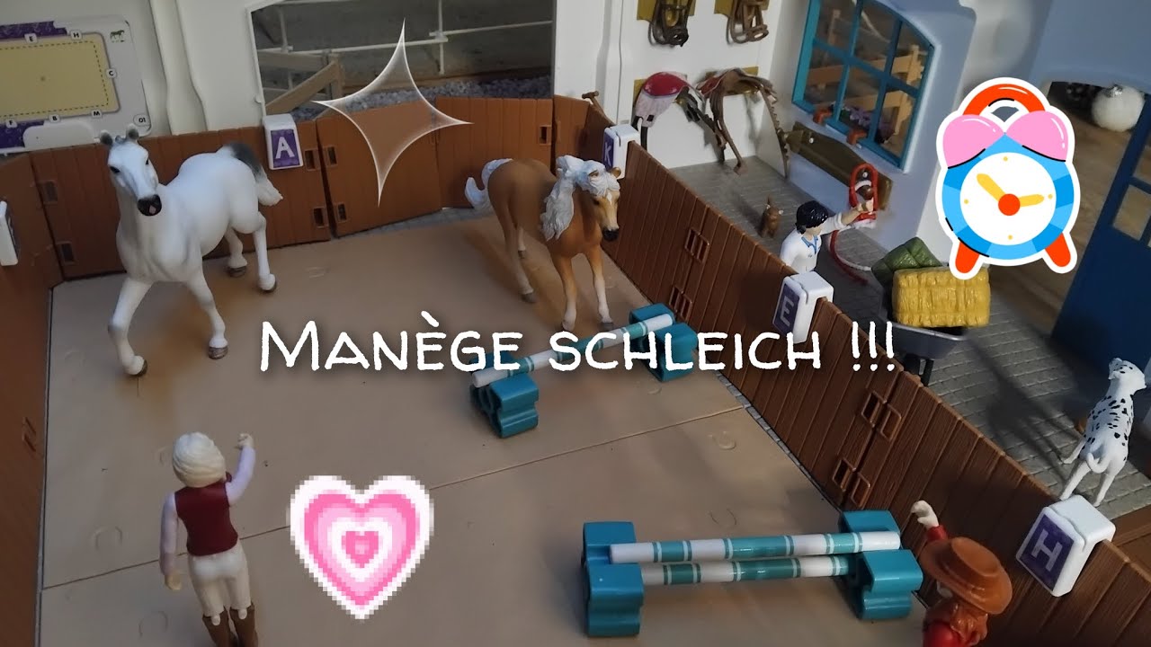 UNBOXING et INSTALLATION du manège schleich.