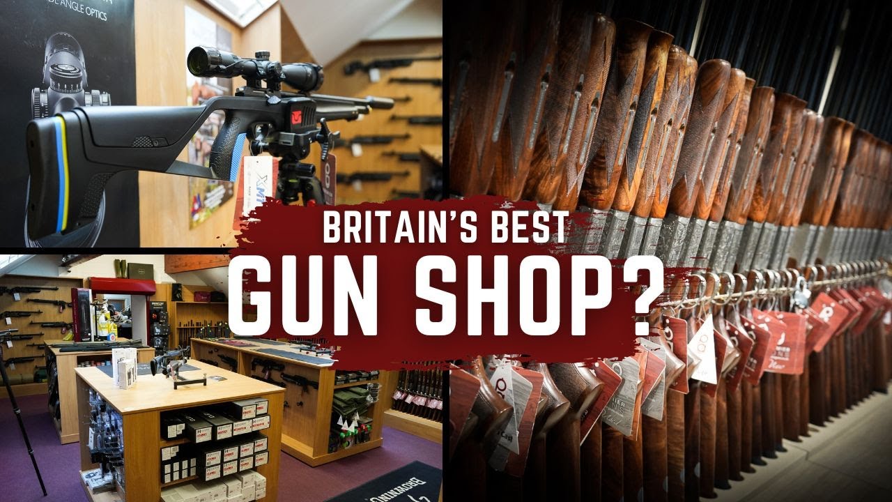 Тур Premier Guns Shop Tour 2024: лучшие оружейные магазины Великобритании, предлагающие ружья и п...