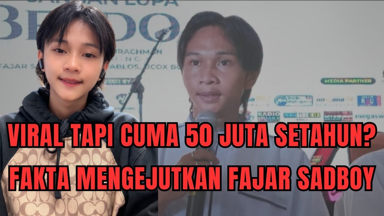Terungkap! Segini Penghasilan Fajar SadBoy Selama Setahun
