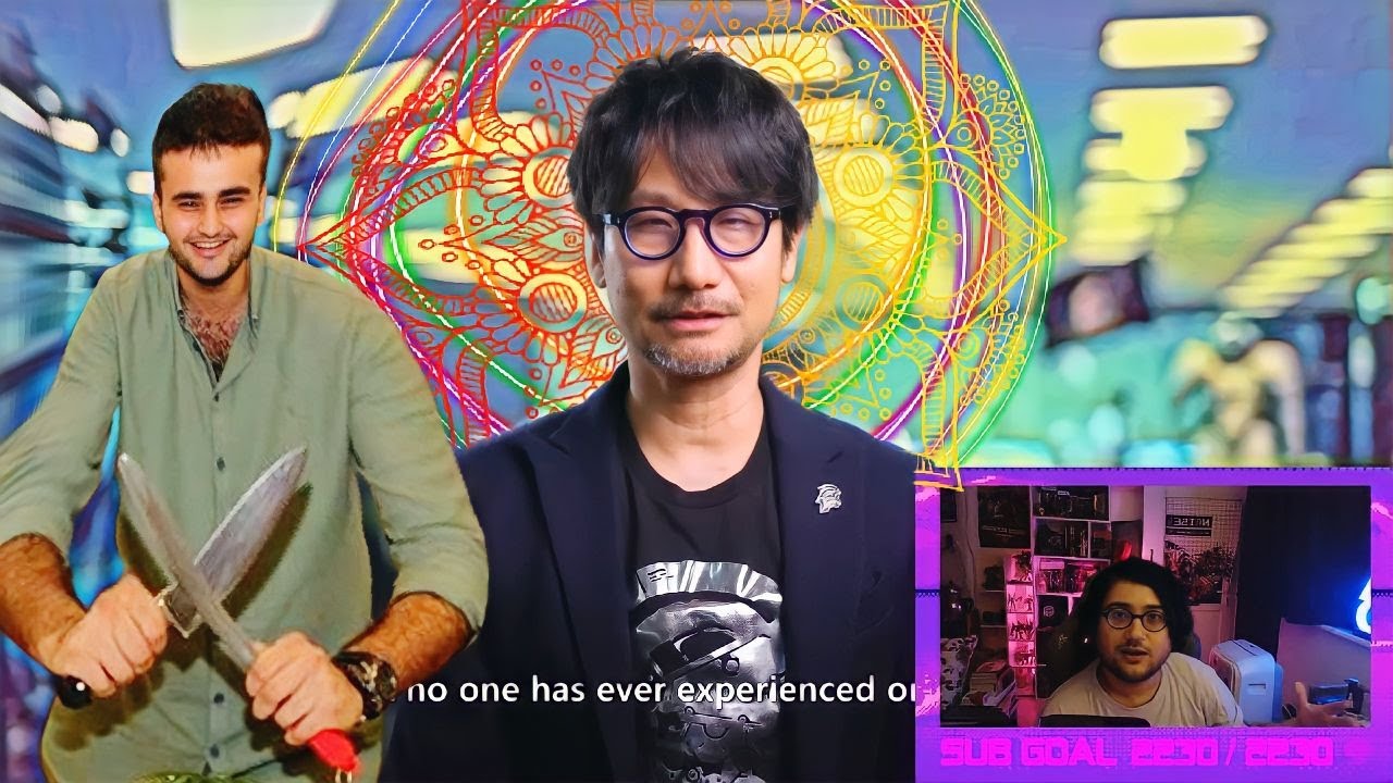 Mert Günhan, Hideo Kojima'nın Czn Burak'a diss attığı videoyu izliyor