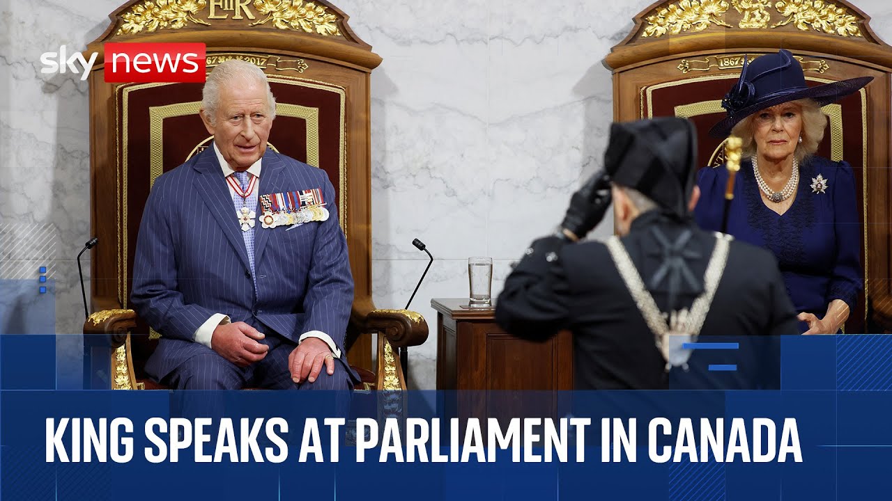 King opens Canada's parliament with key speech