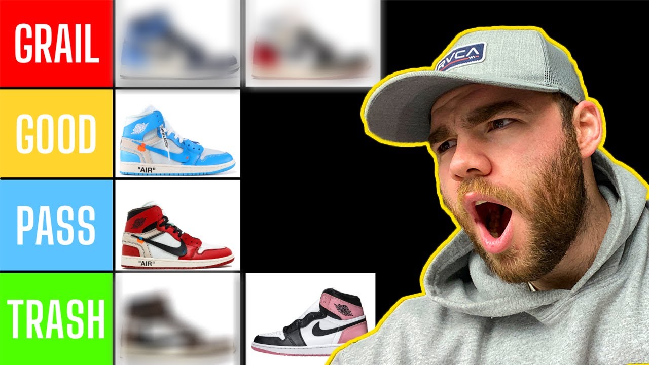 Список Jordan 1! Рейтинг всех кроссовок Air Jordan 1!!!