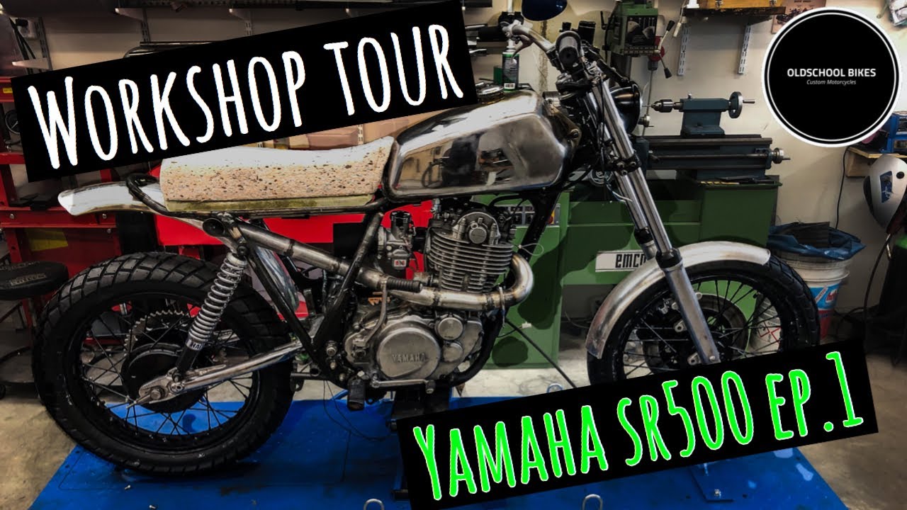 Custom scrambler build yamaha SR500