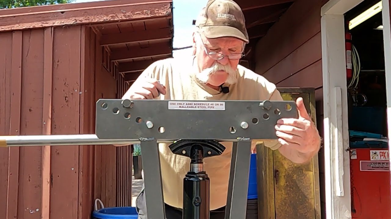 Трубогиб Harbor Freight Central Machinery 12 тонн
