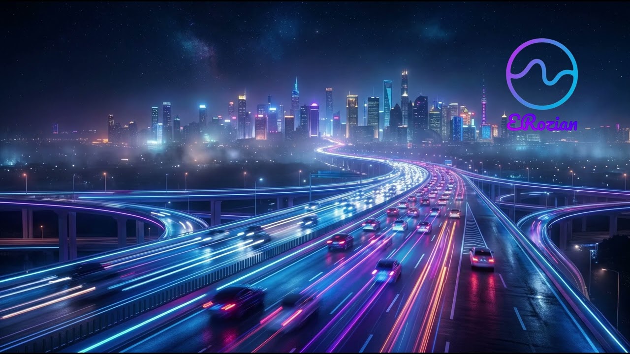 Laserline Driveflow | Night Drive Synthwave for Late Night Roads & Neon City Vibes • ERozian
