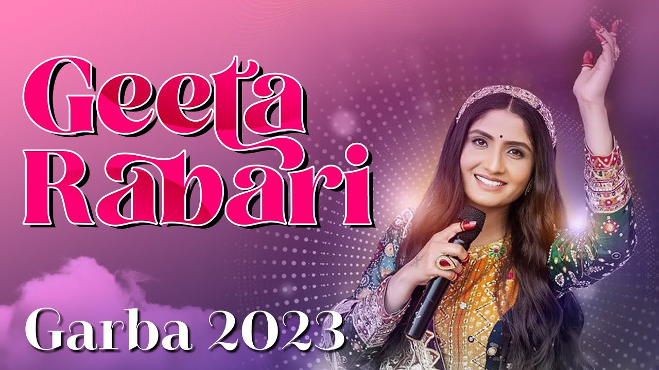 🔴 LIVE : Geeta Rabari - Navratri Special Non Stop Garba | Gujrati Garba Songs 2023