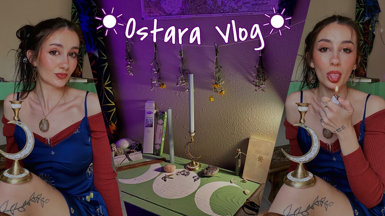 celebrating the spring equinox | dried flowers, egg rituals, & my spiritual journey