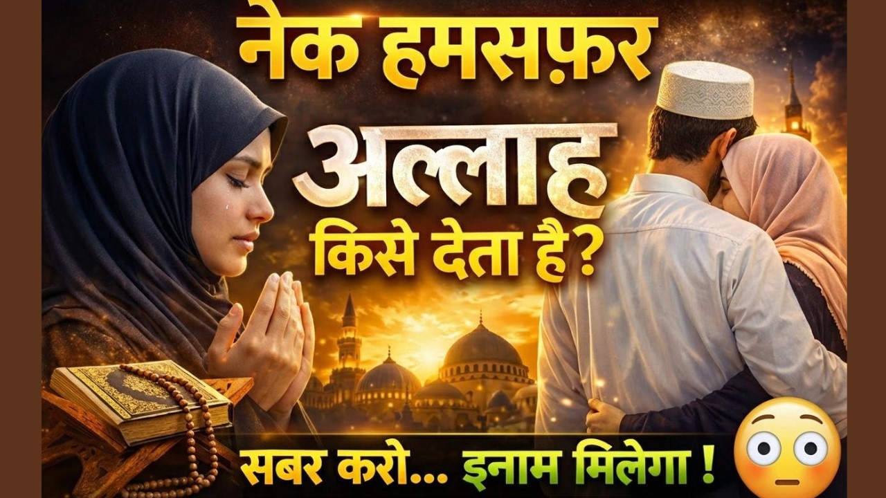 Allah Nek Humsafar Sirf In 3 Logon Ko Deta Hai (Gaur Se Suno)