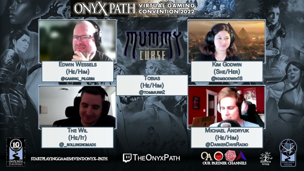[Onyx Path Con 2022] Dork Tales: Mummy: The Curse 2nd Edition Actual Play