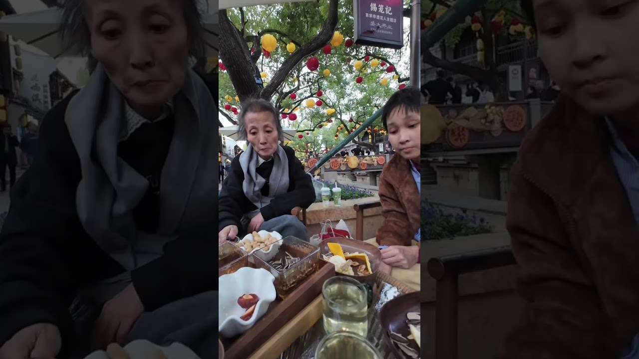 这么多年，2017年开始，大姐和女儿都没有出门过……带出来走走是让他们感受一下社会的烟火气……有歌声有欢笑……心理给予最大的治愈……#廖小乐 #记录真实生活 #传递正能量 #无锡