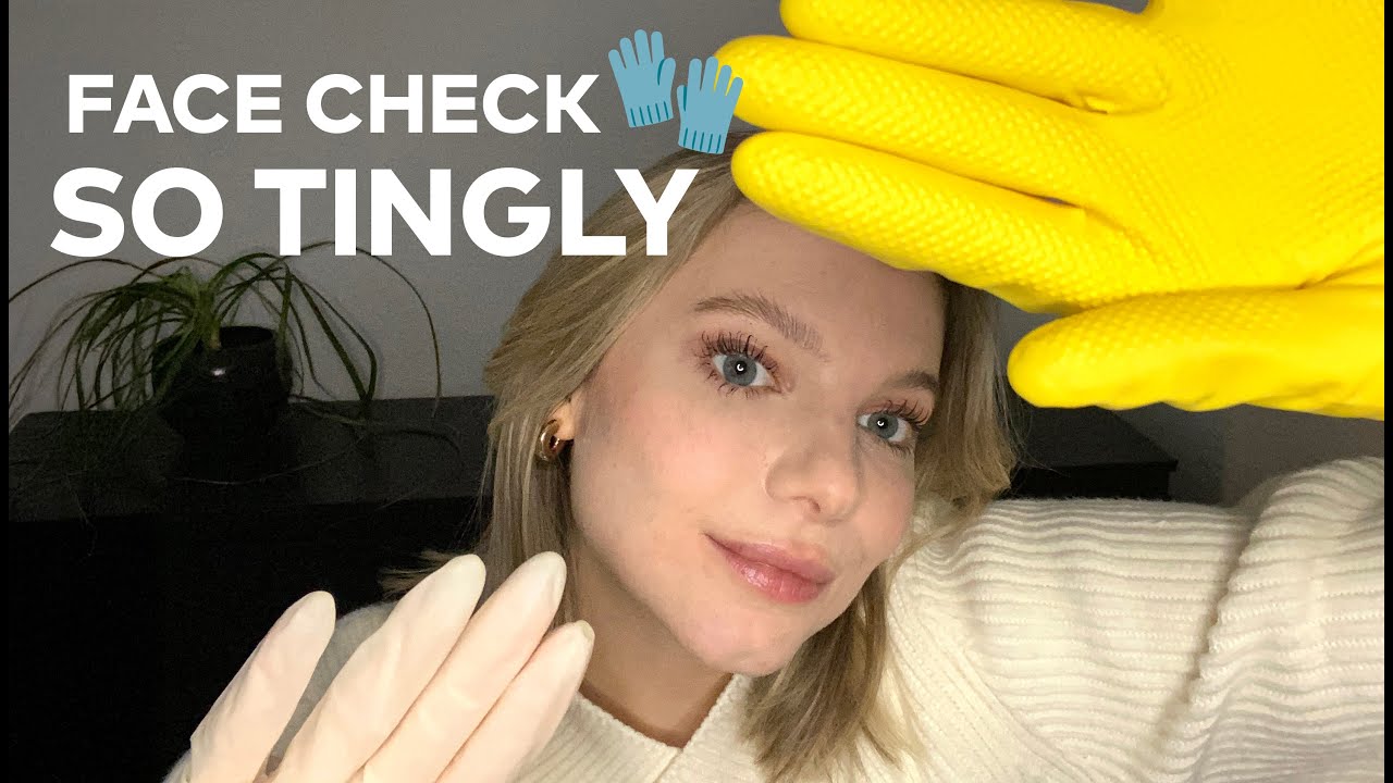 Intensive Glove-Sounds ASMR für Gänsehaut! 🧤Face Inspection Roleplay