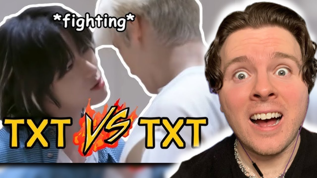 Bisexual Reacts to TXT VS TXT for the First Time