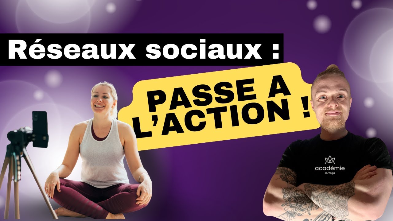 Prof de yoga/pilates ? Arrête de galérer avec tes réseaux ! (Matériel, idées… On te dit TOUT)