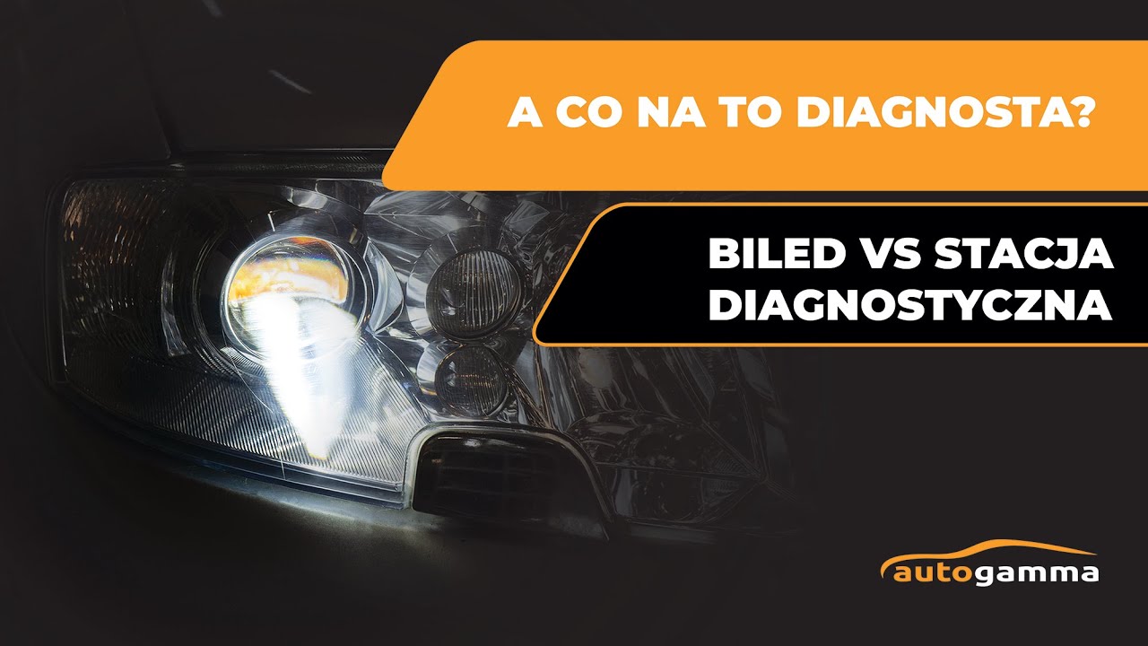Soczewka BiLed? A CO NA TO DIAGNOSTA? Stacja diagnostyczna I #AutoGamma
