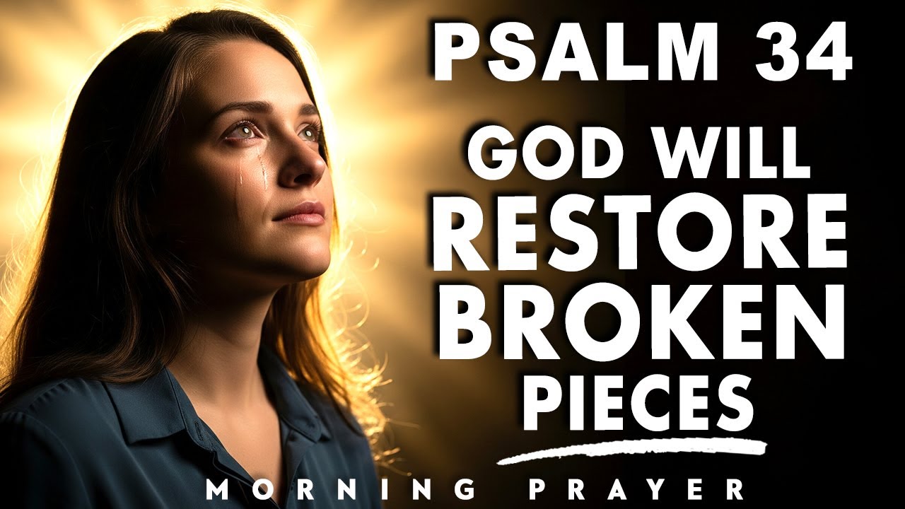Psalm 34: Prayer To Rebuild Your Life After Failure | Trust God to Restore What Was Lost and Broken