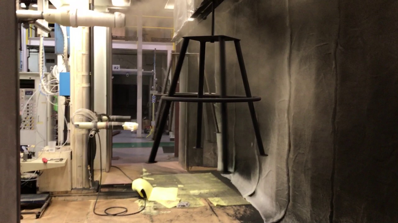 SAMES InoBell Automatic Powder Application Lab Trial B (side view)