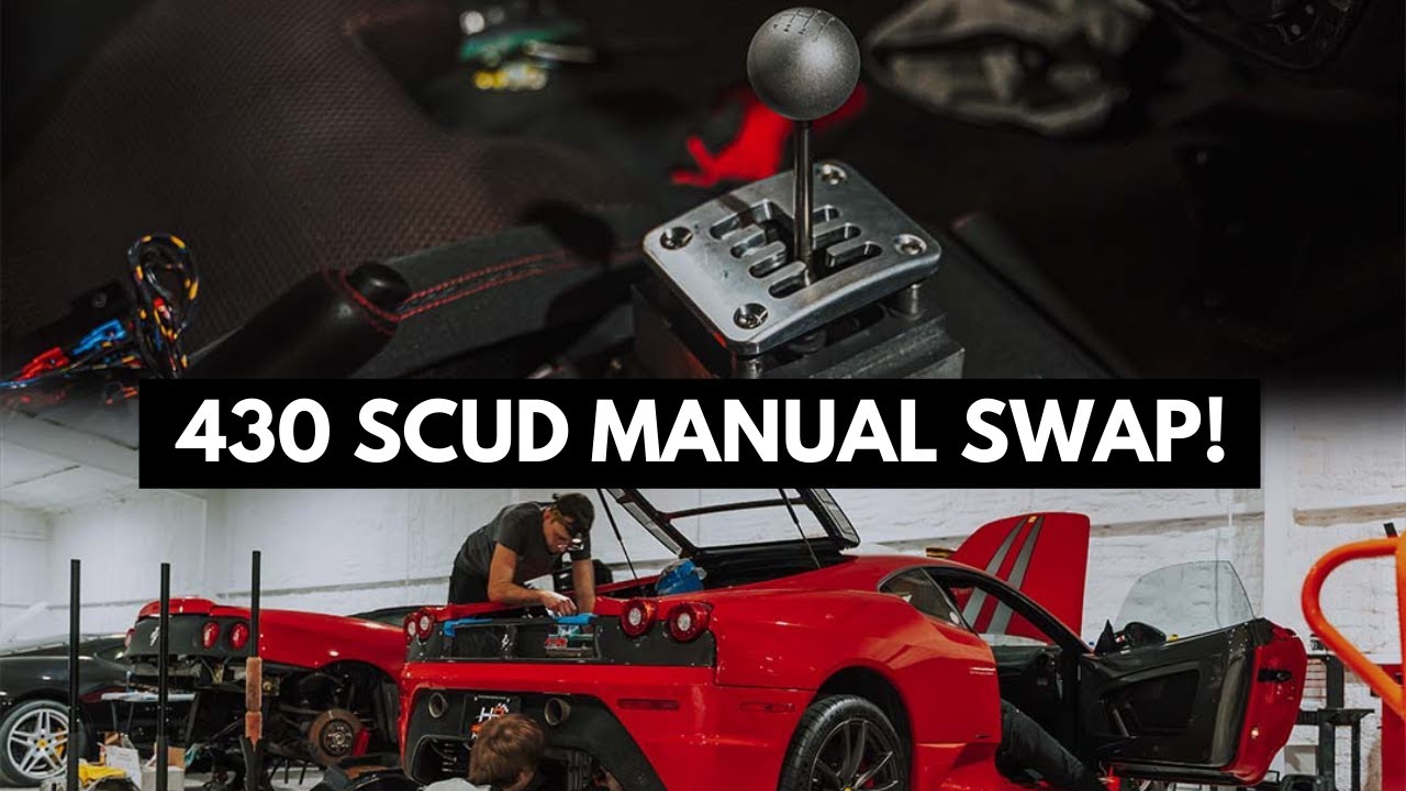 Manual Swapping A 430 Scuderia in MINUTES!