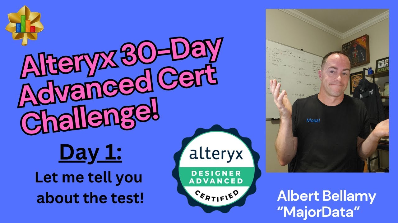 I Failed the Alteryx Advanced Test... What Now?