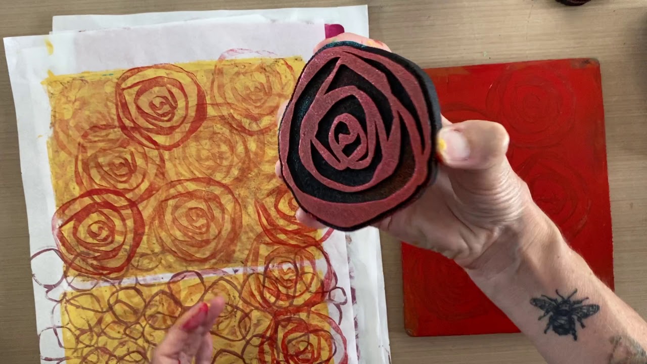 Foam Stamp Debut–Tutorial Tidbits