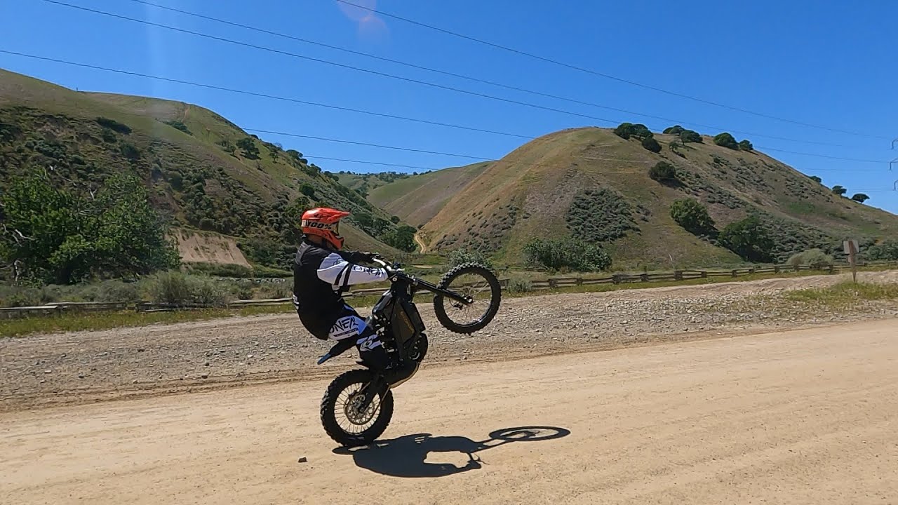 Surron trail ride Carnegie SVRA